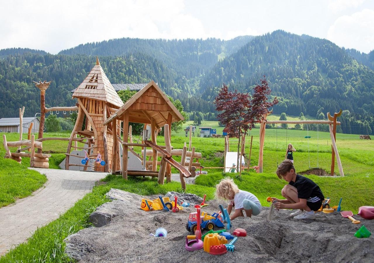 Alpen Hotel Post Au (Vorarlberg) Exteriör bild